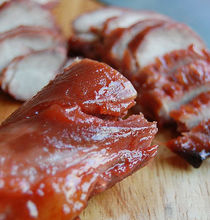 好吃美味叉燒肉圖片