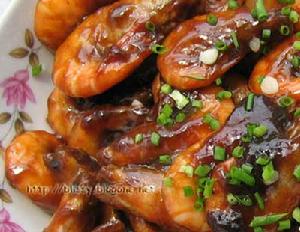 紅燒沼蝦 紅燒沼蝦