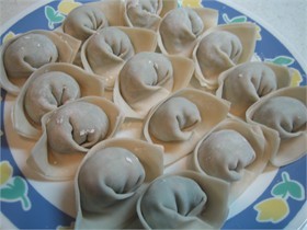 西洋菜豬肉餃子