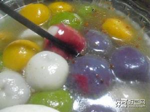 五彩元宵 五彩元宵