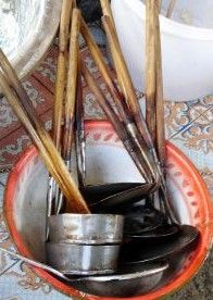 做蝦仔米乙的工具