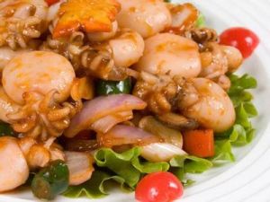 薑汁墨魚 薑汁墨魚