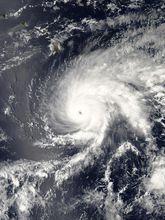 颶風萊恩 衛星雲圖