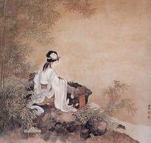 《永遇樂·落日熔金》詞意畫