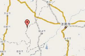 （圖）北館陶鎮在山東省內位置