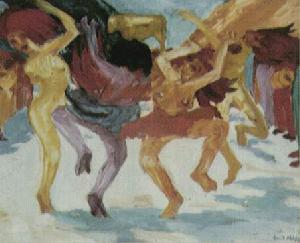 圍著金牛犢的舞蹈