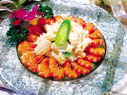 河蝦燒墨魚 河蝦燒墨魚