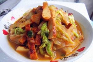 蒜白炒素雞 蒜白炒素雞