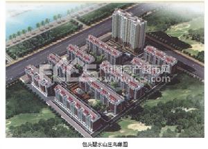 包頭碧水山莊鳥瞰圖