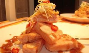 蜜汁煎三文魚 蜜汁煎三文魚