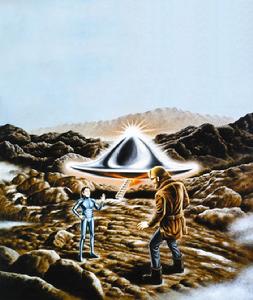 雷爾遇見了外星人耶洛因的領袖