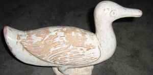 唐代大邑窯白釉鴨
