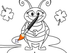 菜蟲上色 菜蟲上色