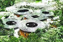 土樓雪景2016年1月23