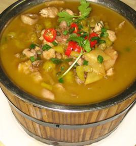 薑汁熱碗雞 薑汁熱碗雞