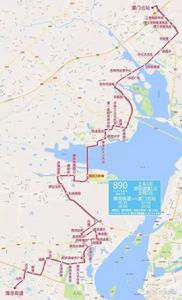 890路線路圖