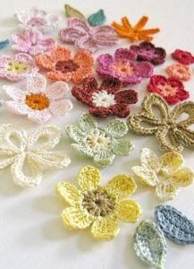 鉤針編織花樣集錦