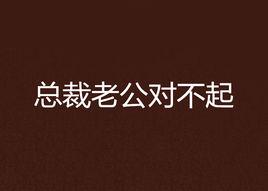 總裁老公對不起 總裁老公對不起