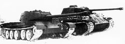 T-44/122與即將變成靶子的“黑豹”