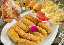 麻蓉涼糕卷 麻蓉涼糕卷