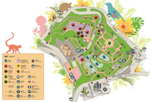 香港動植物公園地圖