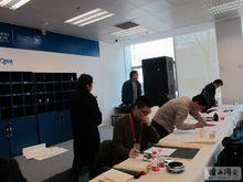 全國電視書法大賽決賽現場