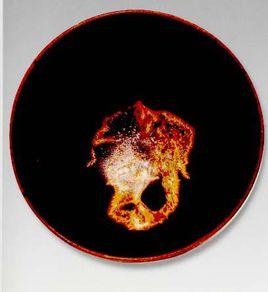 吉州窯黑釉木葉紋盞 吉州窯黑釉木葉紋盞