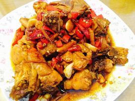 香菠炒雞片 香菠炒雞片