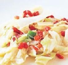 枸杞炒高麗菜 枸杞炒高麗菜