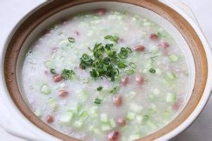 絲瓜肉絲粥