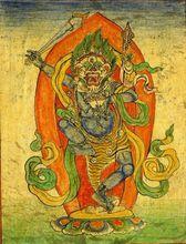 本教的獅面空行