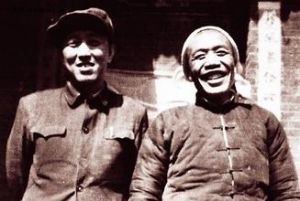 馬烽（左）與陳永貴（右）