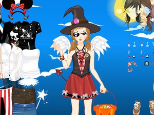 萬聖節可愛少女 萬聖節可愛少女