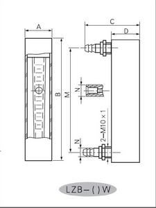LZB-()W/WB系列玻璃轉子流量計 LZB-()W/WB系列玻璃轉子流量計
