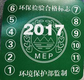 機動車綠色環保標誌