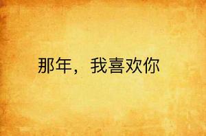 那年,我喜歡你 那年,我喜歡你