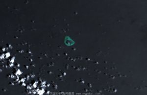 南沙群島皇路礁衛星圖
