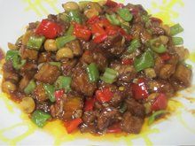 肉末口蘑燒茄子 肉末口蘑燒茄子