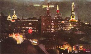 30年代南京路夜景