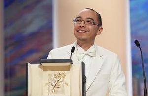 《布米大叔》獲金棕櫚，導演阿彼察邦發表獲獎感言。