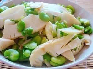 冬筍燒扁豆 冬筍燒扁豆