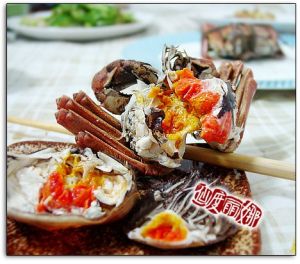 薑汁賽蟹鮑 薑汁賽蟹鮑