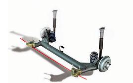 扭力梁式懸掛 扭力梁式懸掛