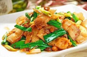 大蒜炒回鍋肉 大蒜炒回鍋肉