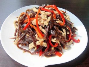 醬疙瘩炒肉絲 醬疙瘩炒肉絲