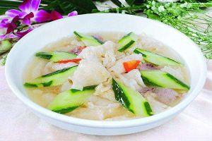 青瓜煮魚肚 青瓜煮魚肚