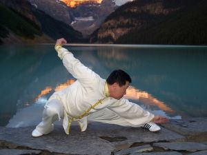 龍行游身八卦掌 黃連順示例