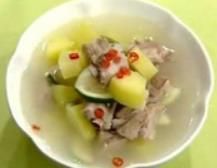 青檸木瓜煲排骨 青檸木瓜煲排骨