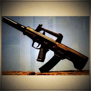 QCW05式微聲衝鋒鎗