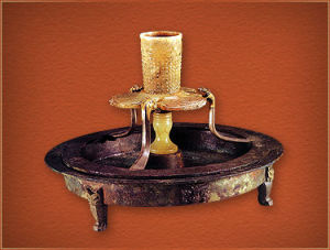 承盤高足杯 承盤高足杯